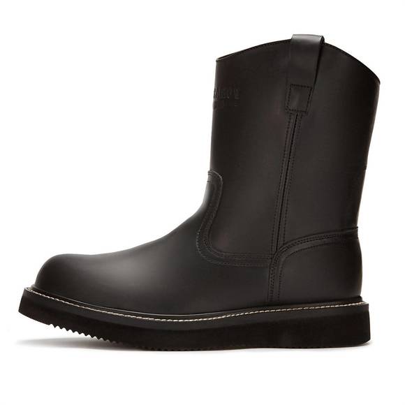 NEW FORASTERO men's work leather boots in black - Picture 2 of 3